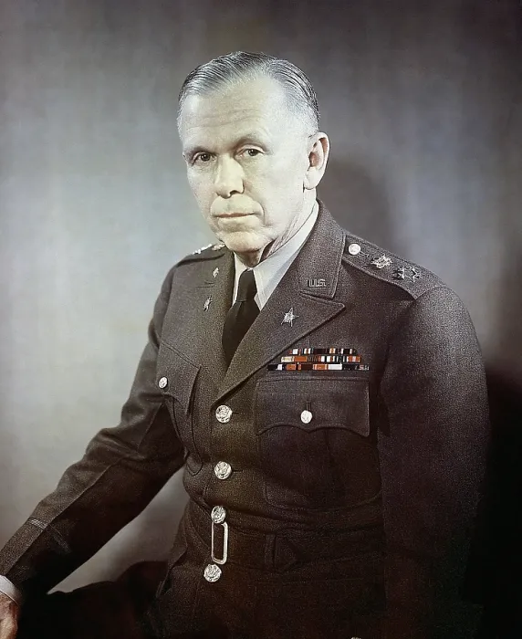 Framed Print : General George C. Marshall as Army Chief of Staff in World War 2