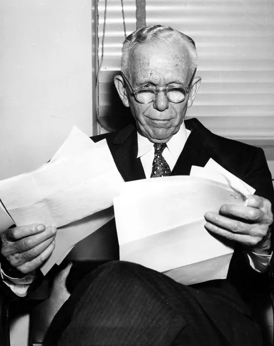 Framed Print : General George C. Marshall (retired) in the 1950s. Courtesy: CSU Archives  /  Everett Collection