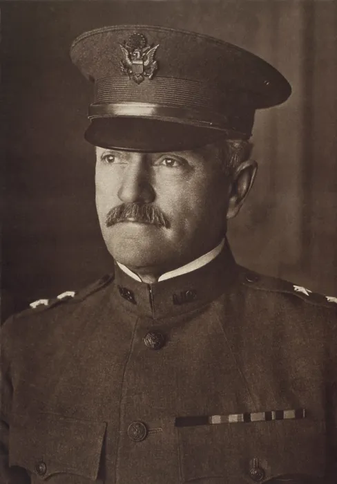 Framed Print : General John Pershing led the American Expeditionary Forces in World War I. 1917-19