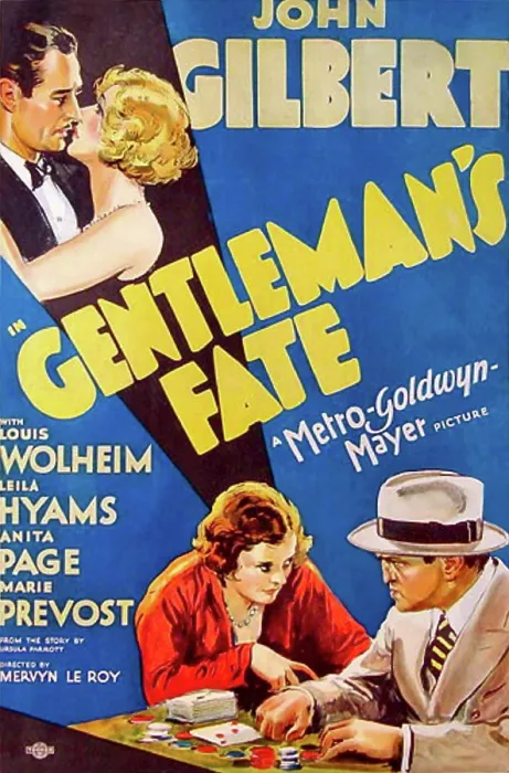 Framed Print : GENTLEMAN'S FATE, from left on US poster art: John Gilbert, Anita Page, Leila Hyams, Louis Wolheim, 1931