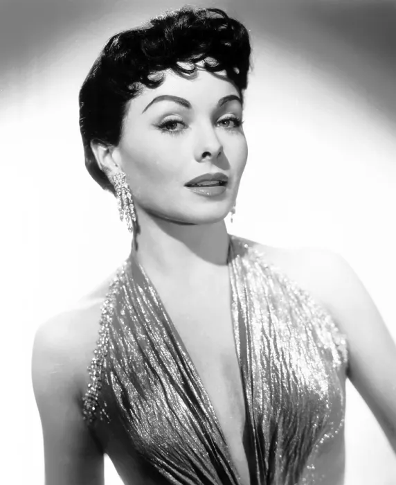 Framed Print : GENTLEMEN MARRY BRUNETTES, Jeanne Crain, 1955