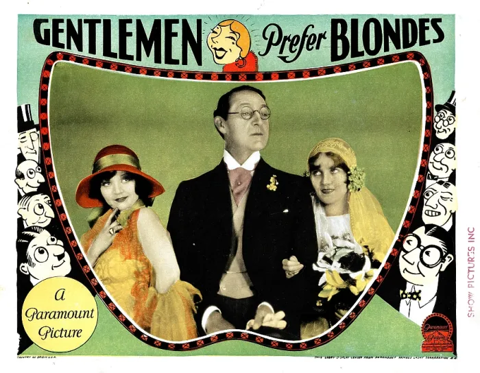 Framed Print : GENTLEMEN PREFER BLONDES, from left, Alice White, Holmes Herbert, Ruth Taylor, 1928