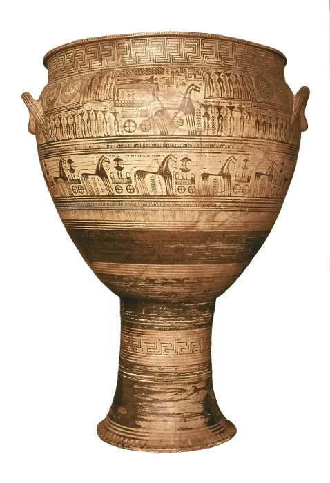 Framed Print : Geometric amphora from the Dipylon. 8th c. AD. Geometric Greek art. Ceramics. GREECE. Athens. National Museum of Archaeology. Proc: GREECE. Athens. Kerameikos Framed Print : Geometric amphora from the Dipylon. 8th c. AD. Geometric Greek art. Ceramics. GREECE. Athens. National Museum of Archaeology. Proc: GREECE. Athens. Kerameikos