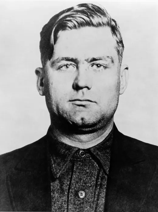 Framed Print : George Bugs Moran 1891-1957 Chicago Gangster and Polish-Irish the boss of the North Side Gang a rival of Al Capone's mob