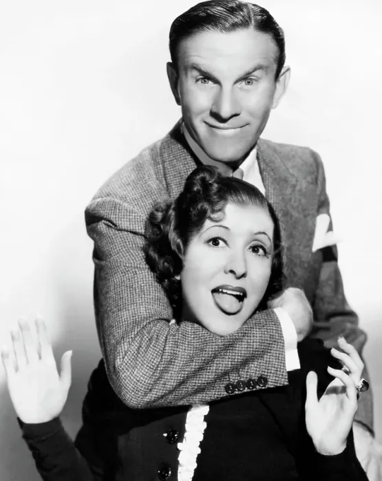 Framed Print : George Burns and Gracie Allen, 1936 Framed Print : George Burns and Gracie Allen, 1936
