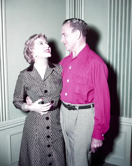 Framed Print : THE GEORGE BURNS AND GRACIE ALLEN SHOW, from left: Gracie Allen, George Burns, 1950-1958