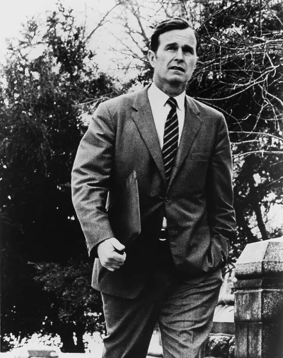 Framed Print : George Bush as a U.S. Congressman from 1966-1970. (BSLOC_2011_3_103)