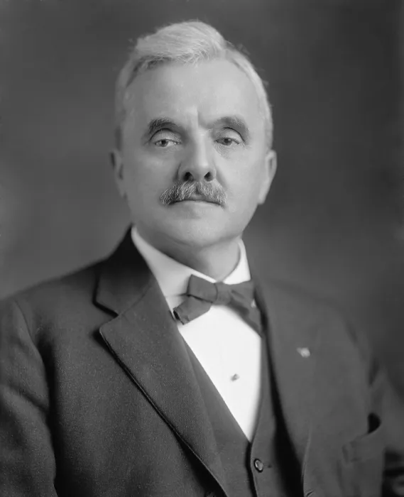 Framed Print : George Norris, Progressive Republican from Nebraska served from 1913-1943. Ca. 1920