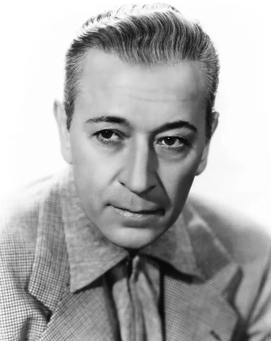 Framed Print : George Raft, ca. 1950 Framed Print : George Raft, ca. 1950