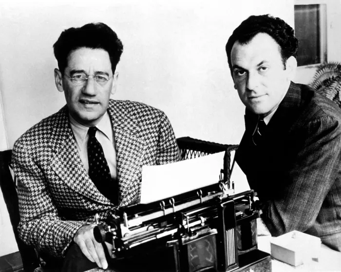 Framed Print : George S. Kaufman and Moss Hart, circa 1930s. Courtesy: CSU Archives  /  Everett Collection