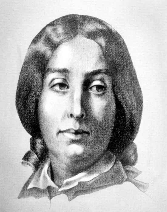 Framed Print : George Sand. Courtesy: CSU Archives  /  Everett Collection