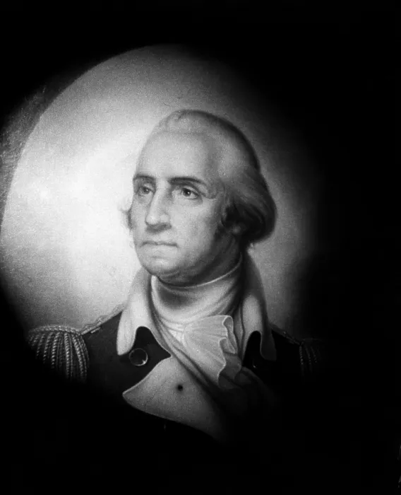 Framed Print : George Washington, (1732-1799), U.S. President 1789-1797, c. 1790's.. Courtesy: CSU Archives  /  Everett Collection