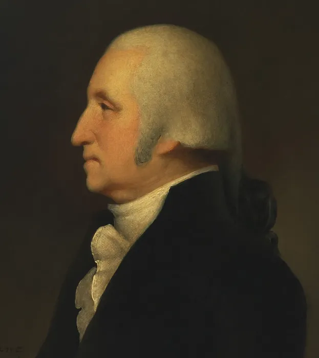 Framed Print : George Washington, 1st President of the United States, held office from 1789 to 1797
