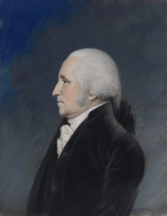 Framed Print : George Washington, 1st President of the United States, held office from 1789 to 1797