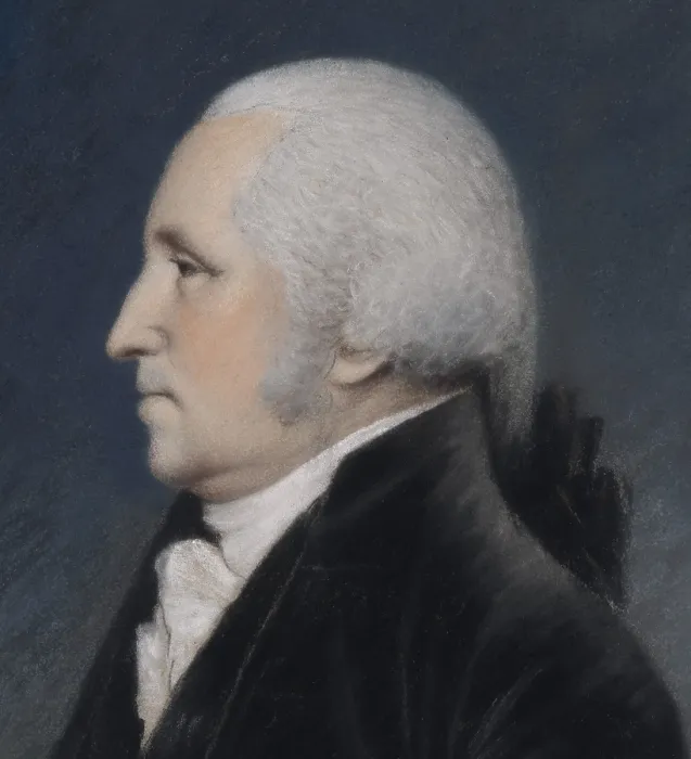 Framed Print : George Washington, 1st President of the United States, held office from 1789 to 1797
