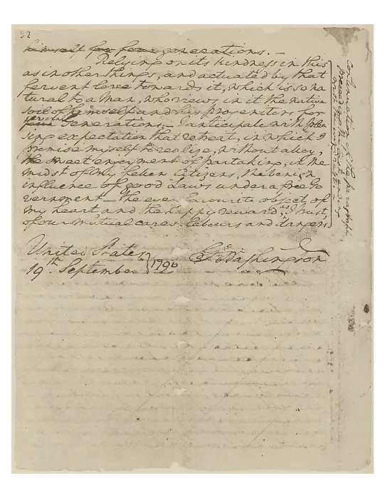 Framed Print : George Washington's Farewell Address page 2 of 2 Framed Print : George Washington's Farewell Address page 2 of 2