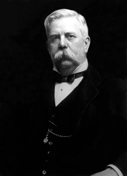 Framed Print : George Westinghouse, circa late 1800's / early 1900's. Courtesy: CSU Archives  /  Everett Collection