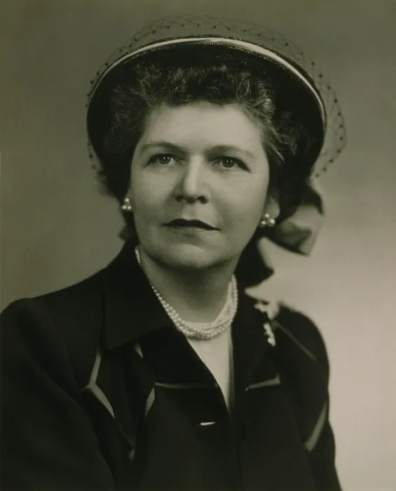 Framed Print : Georgia Neese Clark Gray (1900-1995), was the first woman Treasurer of the United States, serving from 1949 to 1953