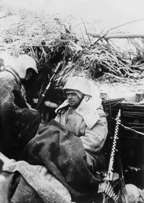 Framed Print : Two German sailors in a bunker south east from Lake Ilman, Soviet Union, Jan. 26, 1943 Framed Print : Two German sailors in a bunker south east from Lake Ilman, Soviet Union, Jan. 26, 1943