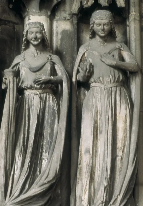 Framed Print : GERMANY. Magdeburg. Cathedral of Saints Catherine and Maurice. Gothic art. Sculpture on rock. AISA / Everett Collection (46161)**US SALES ONLY**
