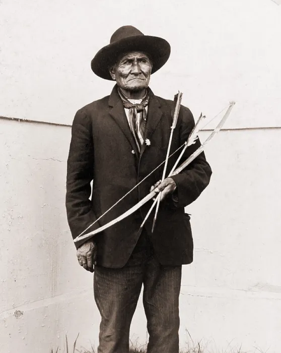 Framed Print : Geronimo (1829-1909), Chiricahua Apache warrior, at Louisiana Purchase Exposition St. Louis, 1904, where he sold souvenirs and photographs of himself Framed Print : Geronimo (1829-1909), Chiricahua Apache warrior, at Louisiana Purchase Exposition St. Louis, 1904, where he sold souvenirs and photographs of himself