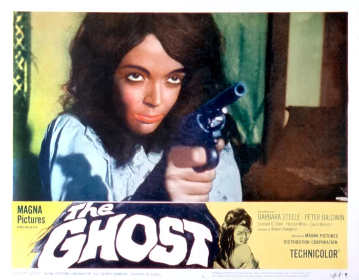 Framed Print : THE GHOST, (aka LO SPETTRO, THE SPECTRE, THE GHOST OF DR HITCHCOCK), Barbara Steele, 1963