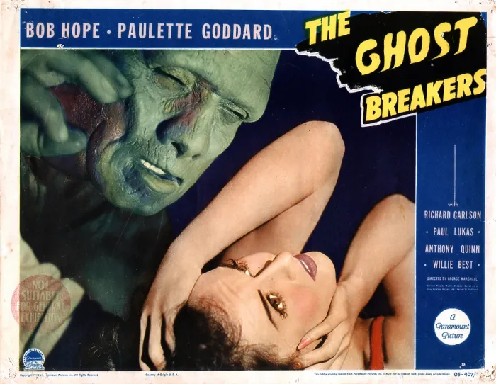 Framed Print : THE GHOST BREAKERS, from left, Noble Johnson, Paulette Goddard, 1940 Framed Print : THE GHOST BREAKERS, from left, Noble Johnson, Paulette Goddard, 1940