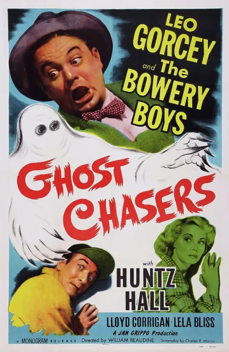Framed Print : GHOST CHASERS, US poster art, top left: Leo Gorcey; bottom left: Huntz Hall, 1951