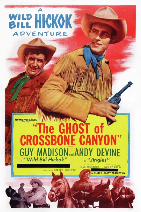 Framed Print : THE GHOST OF CROSSBONES CANYON, US poster art, from left: Andy Devine, Guy Madison, 1952 Framed Print : THE GHOST OF CROSSBONES CANYON, US poster art, from left: Andy Devine, Guy Madison, 1952