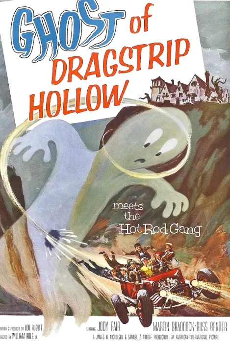 Framed Print : GHOST OF DRAGSTRIP HOLLOW, 1959
