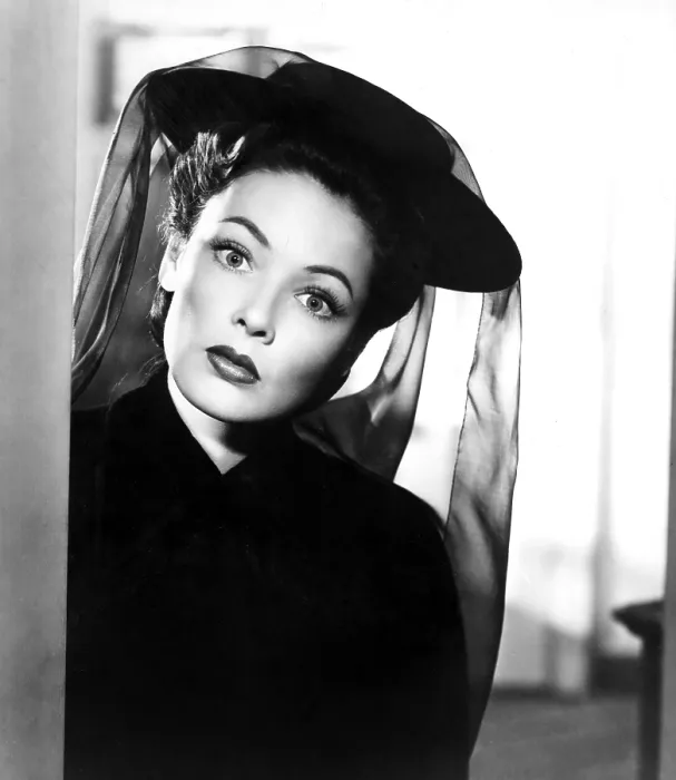 Framed Print : THE GHOST AND MRS. MUIR, Gene Tierney, 1947, TM & Copyright (c) 20th Century Fox Film Corp. All rights reserved