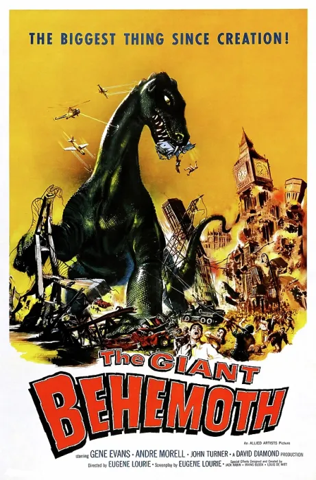 Framed Print : THE GIANT BEHEMOTH, 1959 Framed Print : THE GIANT BEHEMOTH, 1959