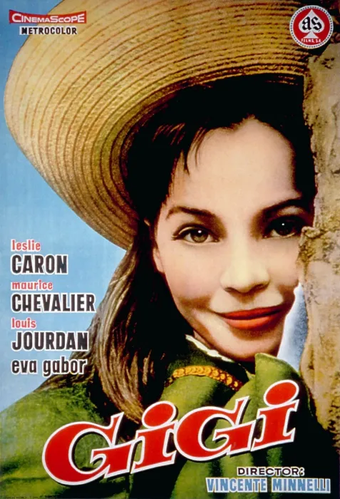 Framed Print : GIGI, Leslie Caron, 1958, poster art