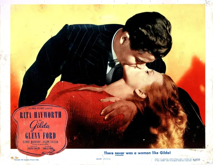 Framed Print : GILDA, from left: Glenn Ford, Rita Hayworth, 1946 Framed Print : GILDA, from left: Glenn Ford, Rita Hayworth, 1946