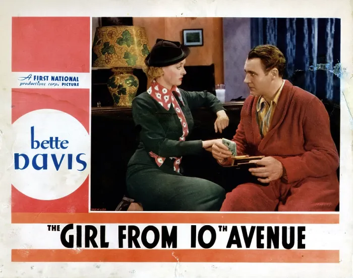 Framed Print : THE GIRL FROM 10th AVENUE, from left, Bette Davis, Ian Hunter, 1935 Framed Print : THE GIRL FROM 10th AVENUE, from left, Bette Davis, Ian Hunter, 1935