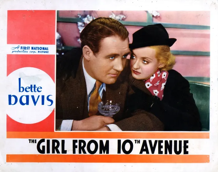 Framed Print : THE GIRL FROM 10th AVENUE, from left, Ian Hunter, Bette Davis, 1935