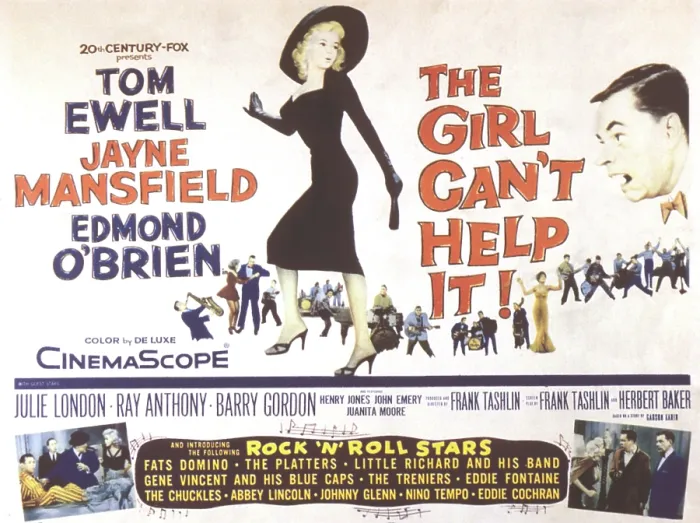 Framed Print : THE GIRL CAN'T HELP IT, Jayne Mansfield, Tom Ewell, 1956, TM and Copyright (c)20th Century Fox Film Corp. All rights reserved