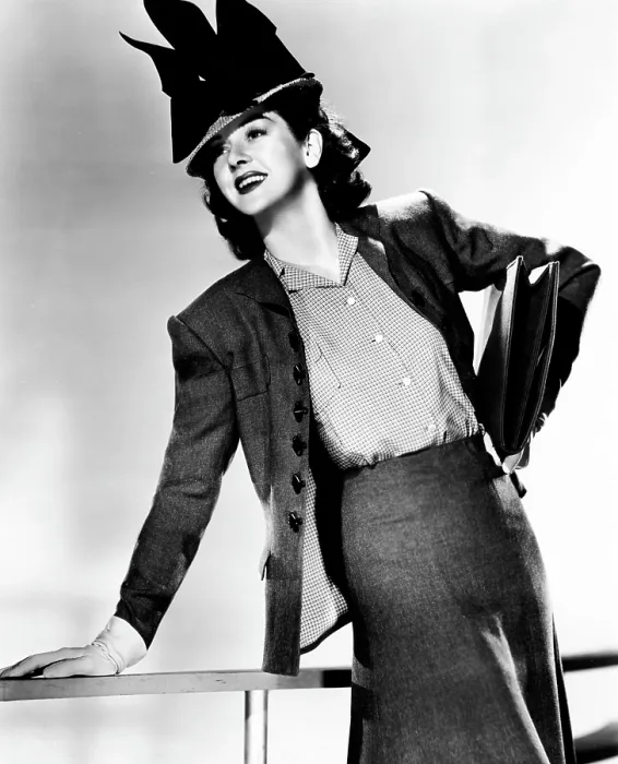 Framed Print : HIS GIRL FRIDAY, Rosalind Russell, 1940