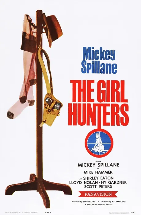 Framed Print : THE GIRL HUNTERS, poster art, 1963 Framed Print : THE GIRL HUNTERS, poster art, 1963