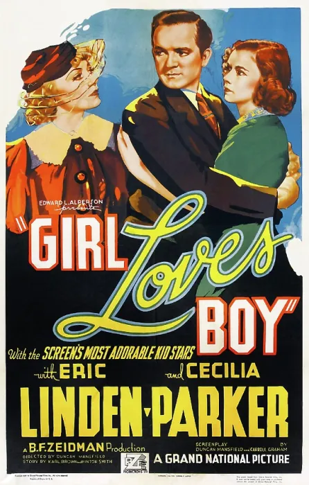 Framed Print : GIRL LOVES BOY, US poster art, from left: Bernadene Hayes, Eric Linden, Cecilia Parker, 1937 Framed Print : GIRL LOVES BOY, US poster art, from left: Bernadene Hayes, Eric Linden, Cecilia Parker, 1937