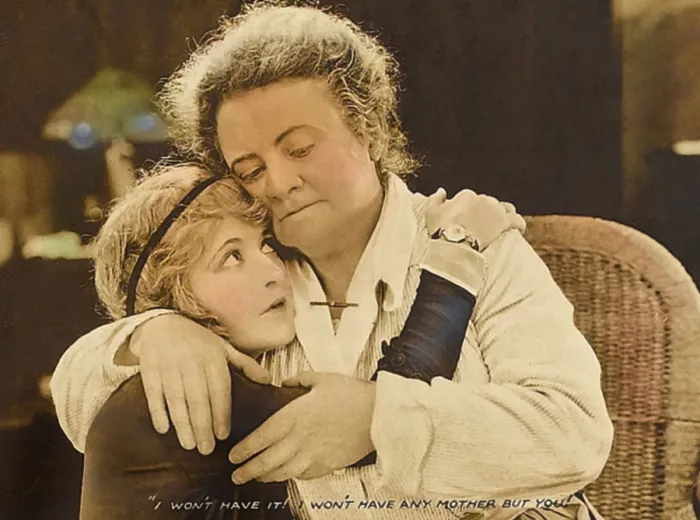 Framed Print : A GIRL NAMED MARY, l-r: Marguerite Clark, Aggie Herring on lobbycard, 1919 Framed Print : A GIRL NAMED MARY, l-r: Marguerite Clark, Aggie Herring on lobbycard, 1919