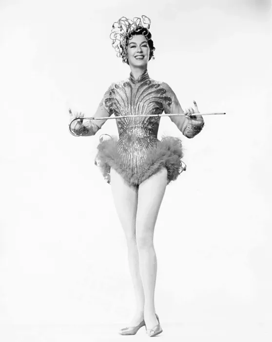 Framed Print : THE GIRL RUSH, Rosalind Russell, 1955 Framed Print : THE GIRL RUSH, Rosalind Russell, 1955