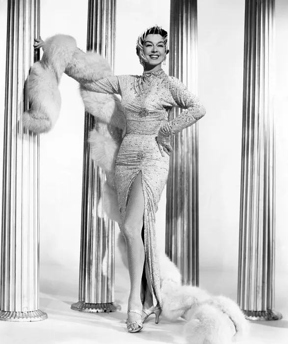 Framed Print : THE GIRL RUSH, Rosalind Russell, 1955