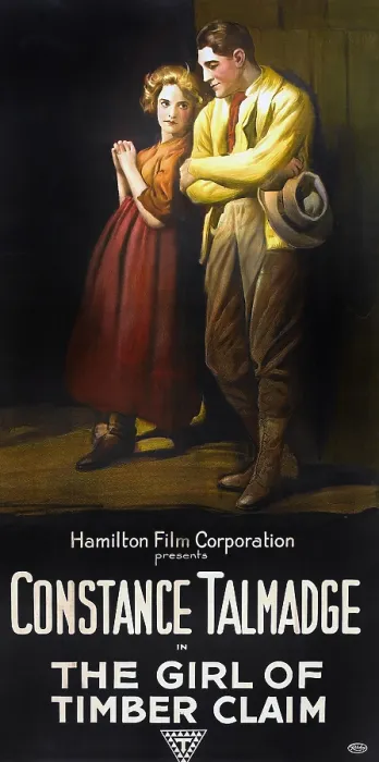 Framed Print : THE GIRL OF TIMBER CLAIM, (aka A GIRL OF THE TIMBER CLAIMS), left: Constance Talmadge on poster art, 1917 Framed Print : THE GIRL OF TIMBER CLAIM, (aka A GIRL OF THE TIMBER CLAIMS), left: Constance Talmadge on poster art, 1917