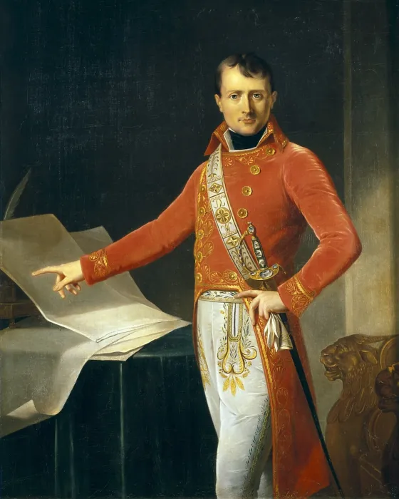 Framed Print : GIRODET-TRIOSON, Anne Louis Girodet de Roucy, called (1767-1824). Napoleon Bonaparte as First Consul. beg. 19th c. Oil on canvas. FRANCE. Paris. Elysee Palace Framed Print : GIRODET-TRIOSON, Anne Louis Girodet de Roucy, called (1767-1824). Napoleon Bonaparte as First Consul. beg. 19th c. Oil on canvas. FRANCE. Paris. Elysee Palace