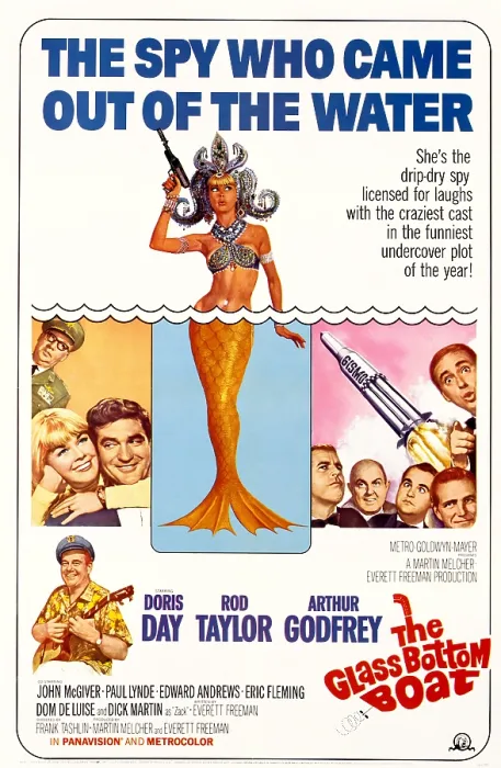 Framed Print : THE GLASS BOTTOM BOAT, Edward Andrews, Doris Day, Arthur Godfrey, Rod Taylor, Paul Lynde, John McGiver, Dom DeLuise, Eric Fleming, Dick Martin, 1966 Framed Print : THE GLASS BOTTOM BOAT, Edward Andrews, Doris Day, Arthur Godfrey, Rod Taylor, Paul Lynde, John McGiver, Dom DeLuise, Eric Fleming, Dick Martin, 1966