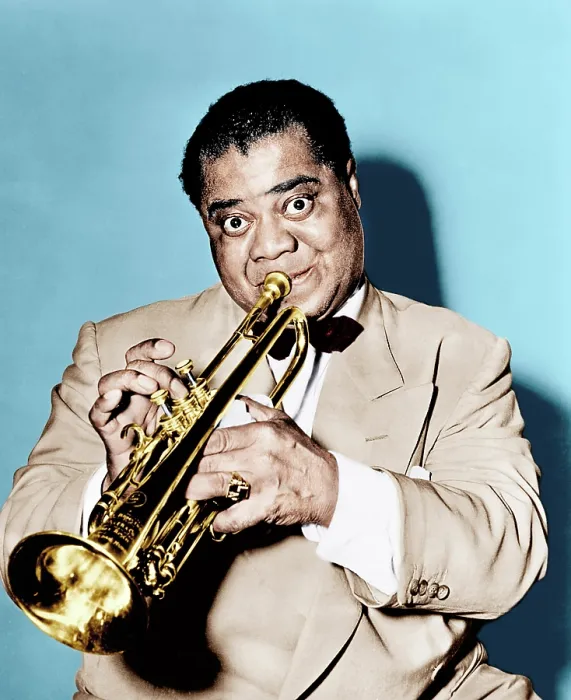 Framed Print : THE GLENN MILLER STORY, Louis Armstrong, 1954