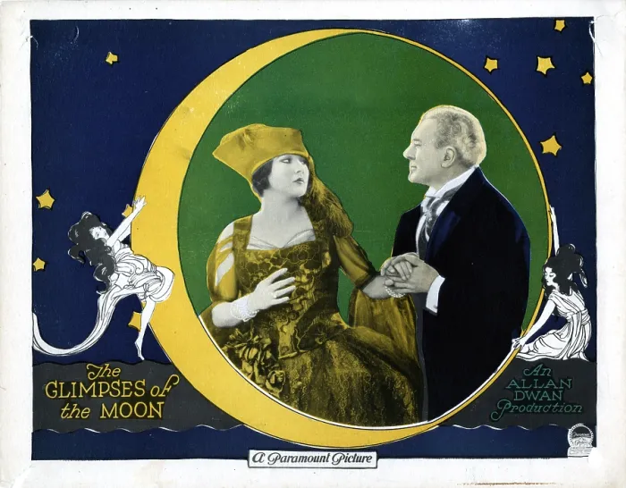 Framed Print : THE GLIMPSES OF THE MOON, from left, Nita Naldi, Maurice Costello, 1923 Framed Print : THE GLIMPSES OF THE MOON, from left, Nita Naldi, Maurice Costello, 1923