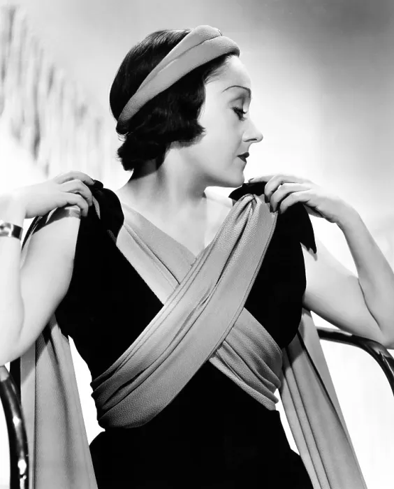 Framed Print : Gloria Swanson photographed by MGM's Clarence Bull, 1937