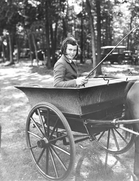 Framed Print : Gloria Vanderbilt at a horse show in Long Island, 10 / 3 / 35.. Courtesy: CSU Archives  /  Everett Collection